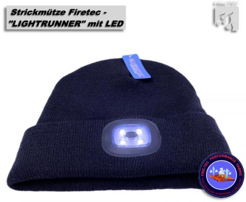 Strickmütze FIRETEC LIGHTRUNNER mit LED